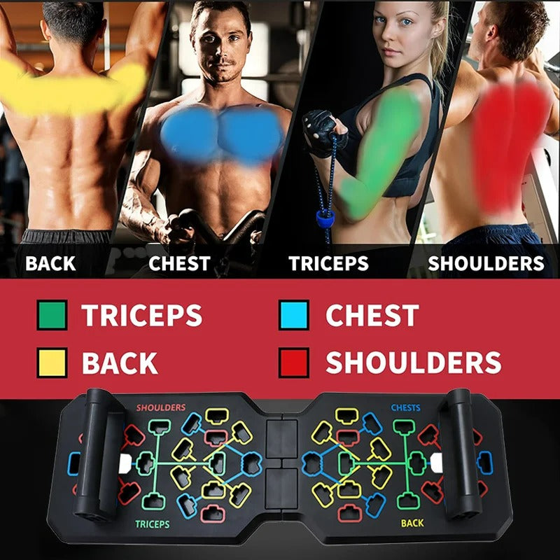 "The Ultimate Push-Up Challenge Board"